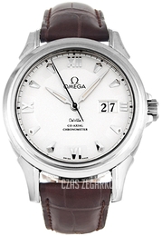 Omega De Ville Co-Axial Srebrny/Skóra Ø38.6 mm 4624.30.32