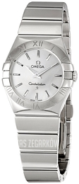 Omega Constellation Quartz 27mm Srebrny/Stal Ø27 mm 123.10.27.60.02.002