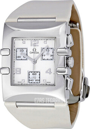 Omega Constellation Biały/Satyna 34x28 mm 1841.35.71