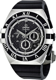 Omega Constellation Double Eagle Chrono Czarny/Guma Ø41 mm 121.92.41.50.01.001