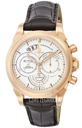 Omega De Ville Co-Axial Chronoscope Biały/Skóra Ø41 mm 422.53.41.50.04.001