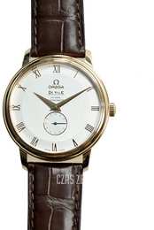 Omega De Ville Prestige Small Seconds Srebrny/Skóra Ø39 mm 4614.30.02