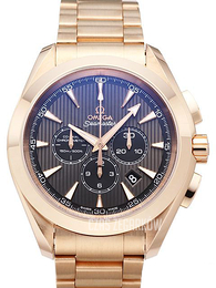 Omega Seamaster Aqua Terra 150m Co-Axial Chronograph 44mm Szary/18 karatowe różowe złoto Ø44 mm 231.50.44.50.06.001