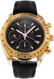 Omega Speedmaster Day-Date Czarny/Skóra Ø40 mm 323.53.40.44.01.001