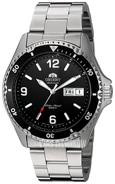 Orient Mako II Czarny/Stal Ø42 mm FAA02001B9