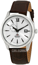 Orient Contemporary Biały/Skóra Ø43 mm FAL00006W0