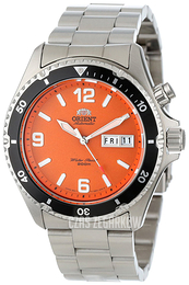 Orient Mako Pomarańczowy/Stal Ø42 mm FEM65001MW