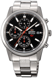 Orient Sporty Czarny/Stal Ø42 mm FKU00002B0