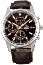 Orient Sp Brązowy/Skóra Ø42 mm FKU00005T0