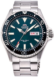 Orient Mako Iii Zielony/Stal Ø41.8 mm RA-AA0004E