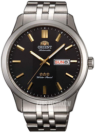 Orient 3 Star Czarny/Stal Ø43 mm RA-AB0013B19B