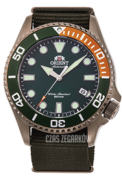 Orient New Triton Zielony/Tkanina Ø43 mm RA-AC0K04E10B