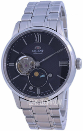 Orient Sun & Moon Czarny/Stal Ø42 mm RA-AS0008B10B
