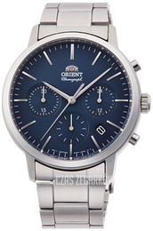 Orient Contemporary Niebieski/Stal Ø40 mm RA-KV0301L10B