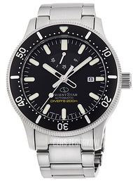 Orient Star Star Czarny/Stal Ø43.6 mm RE-AU0301B00B
