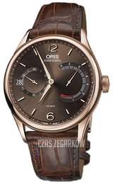 Oris Culture Brązowy/Skóra Ø43 mm 01 111 7700 6062-07 1 23 86