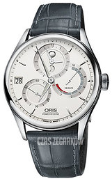 Oris Culture Kremowy/Skóra Ø43 mm 01 112 7726 4051-Set 1 23 71FC