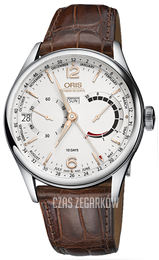 Oris Culture Srebrny/Skóra Ø43 mm 01 113 7738 4031-Set 1 23 83FC