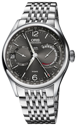 Oris Culture Szary/Stal Ø43 mm 01 113 7738 4063-Set 8 23 79PS