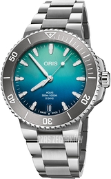 Oris Aquis Great Barrier Reef Niebieski/Stal Ø43.5 mm 01 400 7790 4185-Set