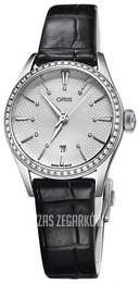 Oris Culture Srebrny/Skóra Ø28 mm 01 561 7722 4951-07 5 14 64FC