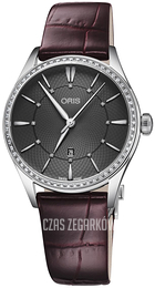 Oris Culture Szary/Skóra Ø33 mm 01 561 7724 4953-07 5 17 63FC