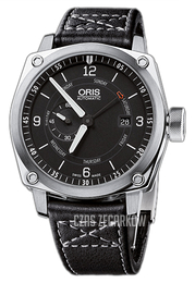 Oris BC4 Czarny/Skóra Ø42.7 mm 01 645 7617 4174-07 5 22 58FC
