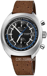 Oris Motor Sport Czarny/Skóra Ø40 mm 01 673 7739 4084-Set LS
