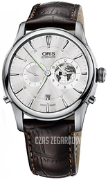 Oris Culture Srebrny/Skóra Ø42 mm 01 690 7690 4081-07 1 22 73FC