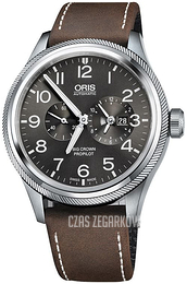 Oris Aviation Szary/Skóra Ø44.7 mm 01 690 7735 4063-07 5 22 05FC