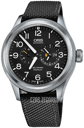 Oris Aviation Czarny/Skóra Ø44.7 mm 01 690 7735 4164-07 5 22 15FC
