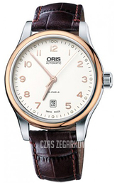 Oris Culture Biały/Skóra Ø42 mm 01 733 7594 4391-07 5 20 12