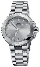 Oris Divers Srebrny/Stal Ø36 mm 01 733 7652 4141-07 8 18 01P