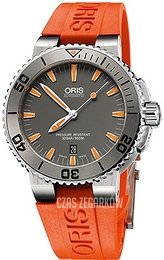 Oris Divers Szary/Guma Ø43 mm 01 733 7653 4158-07 4 26 32EB