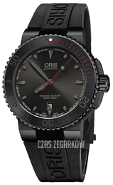Oris Diving Czarny/Guma Ø43 mm 01 733 7653 4783-Set RS