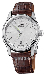 Oris Culture Srebrny/Skóra Ø40 mm 01 733 7670 4051-07 5 21 70FC