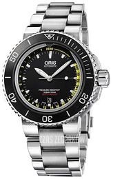 Oris Diving Czarny/Stal Ø46 mm 01 733 7675 4154-Set MB