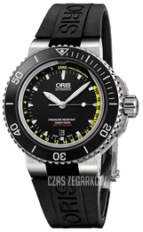 Oris Diving Czarny/Guma Ø46 mm 01 733 7675 4154-Set RS
