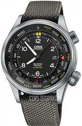 Oris Oris Aviation Czarny/Tkanina Ø47 mm 01 733 7705 4134-07 5 23 17FC