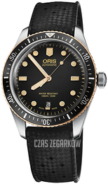 Oris Diving Czarny/Guma Ø40 mm 01 733 7707 4354-07 4 20 18