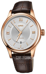 Oris Culture Srebrny/Skóra Ø42 mm 01 733 7719 4871-07 6 20 32