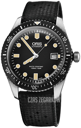 Oris Diving Czarny/Guma Ø42 mm 01 733 7720 4054-07 4 21 18