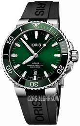 Oris Diving Zielony/Guma Ø43.5 mm 01 733 7730 4157-07 4 24 64EB