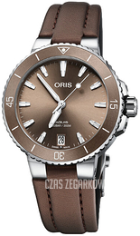 Oris Diving Brązowy/Satyna Ø36.5 mm 01 733 7731 4156-07 3 18 01FC