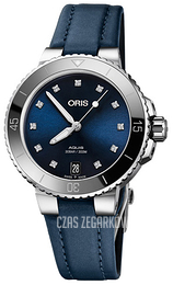 Oris Diving Niebieski/Skóra Ø36.5 mm 01 733 7731 4195-07 5 18 46FC
