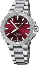 Oris Aquis Czerwony/Stal Ø41.5 mm 01 733 7766 4158-07 8 22 05PEB