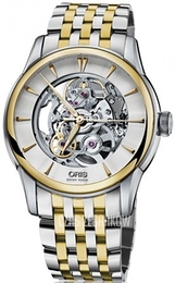Oris Oris Culture Biały/Stal w odcieniu złota Ø40.5 mm 01 734 7670 4351-07 8 21 78