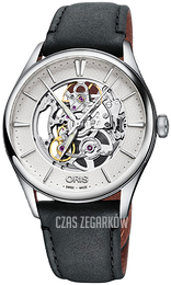 Oris Culture Srebrny/Skóra Ø40 mm 01 734 7721 4051-07 5 21 34FC