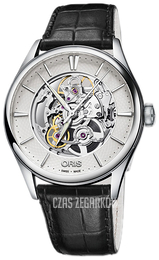 Oris Culture Srebrny/Skóra Ø40 mm 01 734 7721 4051-07 5 21 64FC