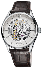 Oris Culture Srebrny/Skóra Ø40 mm 01 734 7721 4051-07 5 21 65FC